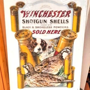 Winchester Metal Sign